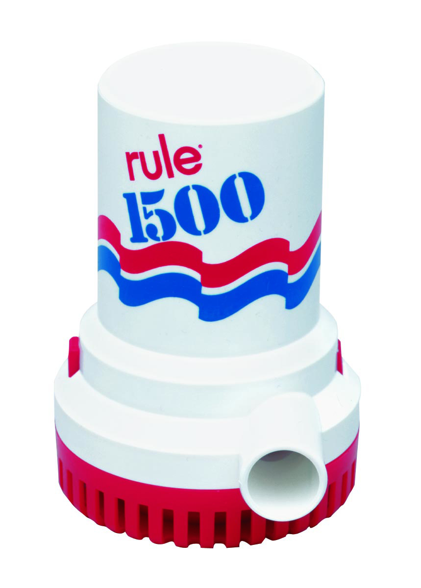 002 Rule Βυθιζόμενη Αντλία Σεντίνας 1500GPH, 24V - Image 1