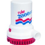 Rule Βυθιζόμενη Αντλία Σεντίνας 2000GPH, 12V