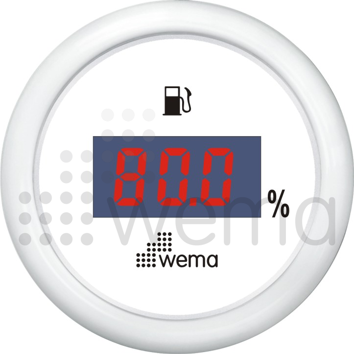 110303 Ψηφιακό Όργανο Ένδειξης Καυσίμου Wema - Image 1
