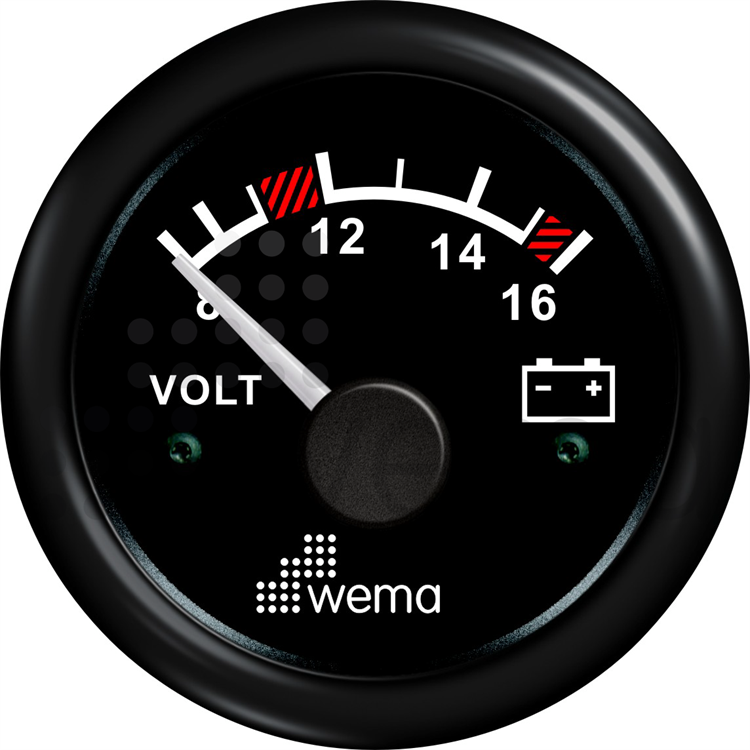 110330 Βολτόμετρο 12V Wema - Image 1