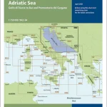 Χάρτες Imray M23 Χάρτης Διόδου Αδριατικής Θάλασσας