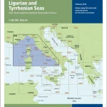 Imray Charts M40 Ligurian and Tyrrhenian Seas