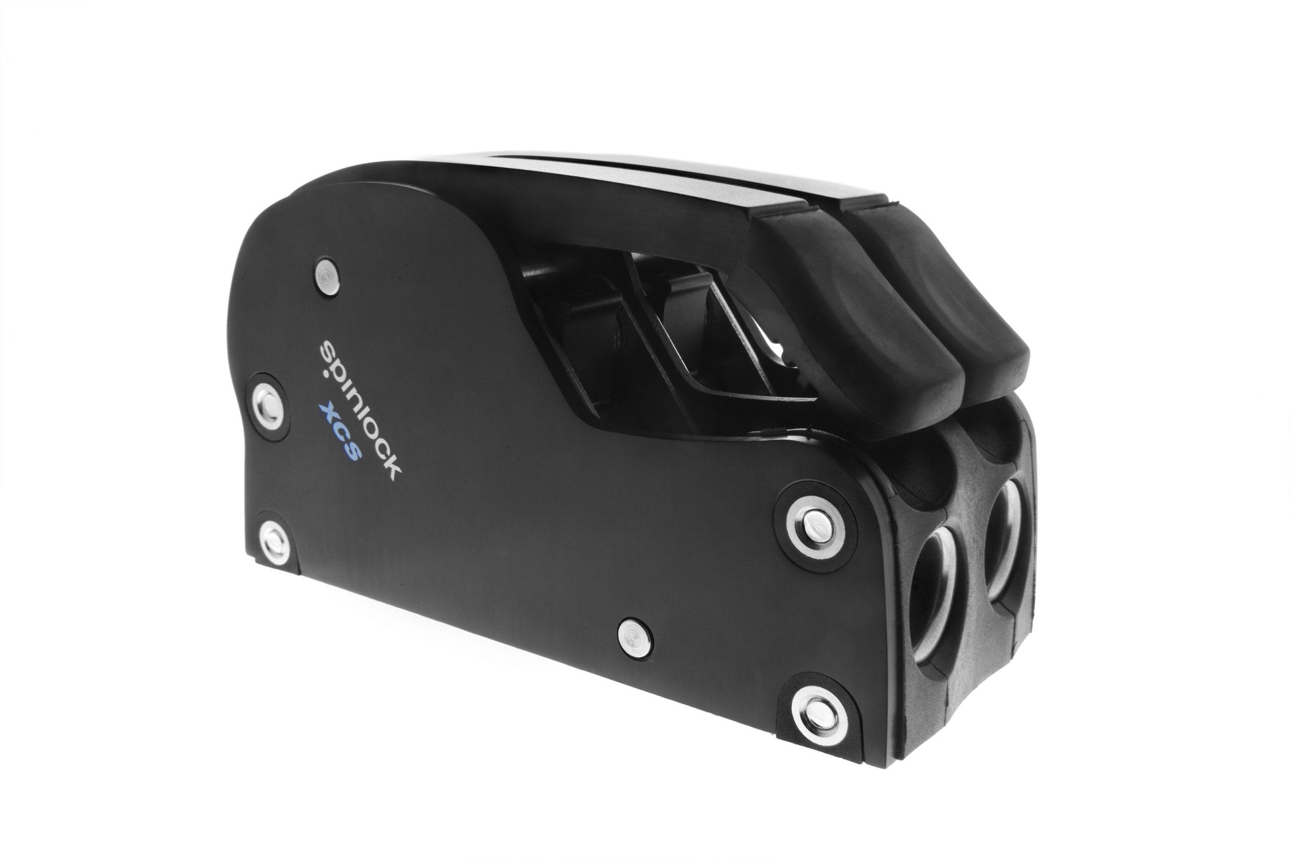 XCS0814_2B Spinlock Double XCS Clutch for 8mm-14mm Rope, Black - Image 1
